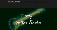 Desktop Screenshot of myguitarteacher.net